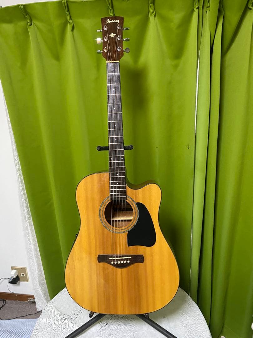 極上美品　弾き語りしようぜ！Ibanez Artwood AW50ECE NT