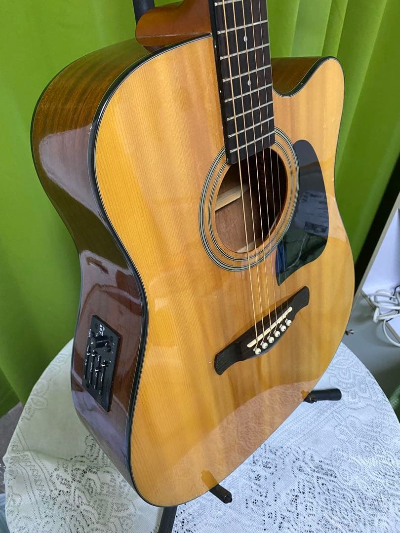 極上美品　弾き語りしようぜ！Ibanez Artwood AW50ECE NT