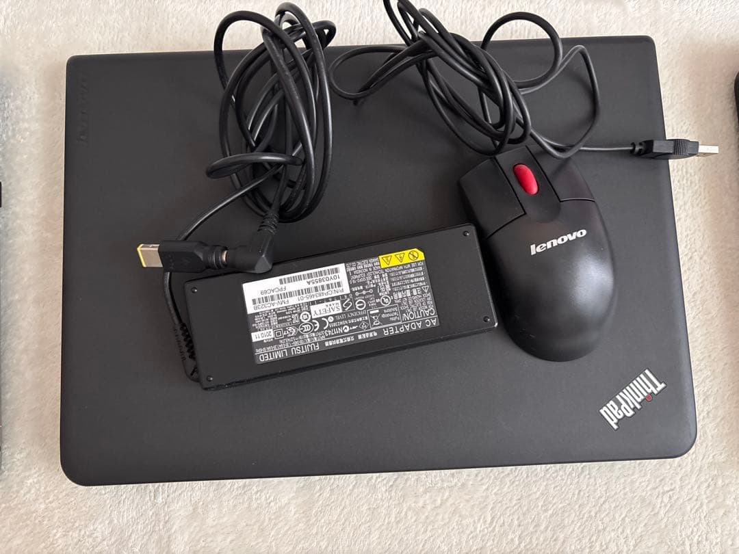 Lenovo ThinkPad 200C-05L ノートPC 充電器&マウス付き