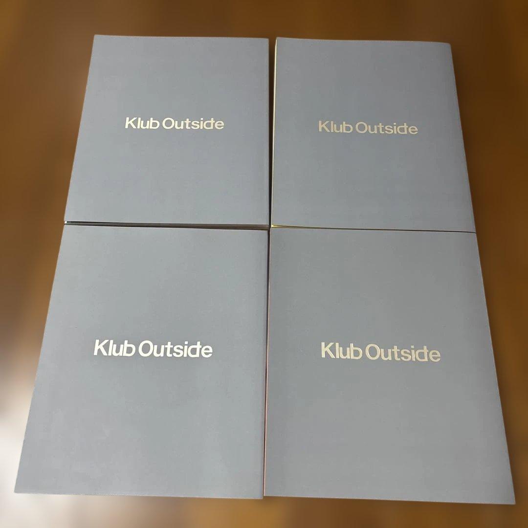 Klub Outside 会報誌4冊 入隊証 住民票 BLEACH原画展パンフ