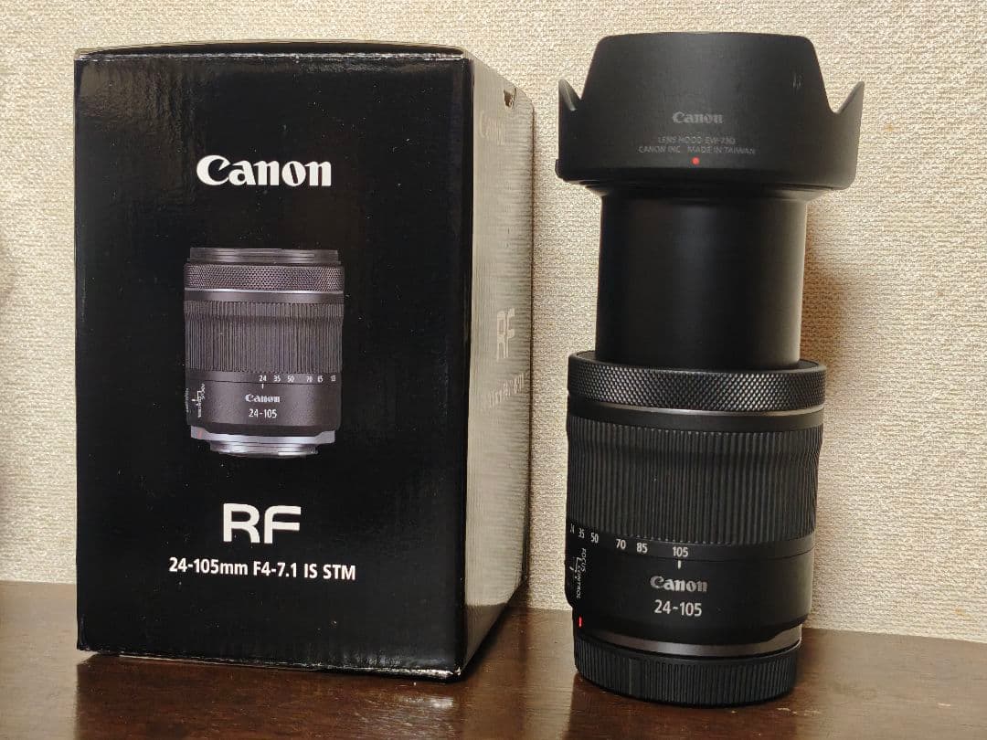 【美品】Canon RF 24-105mm F4-7.1 IS STM キヤノン
