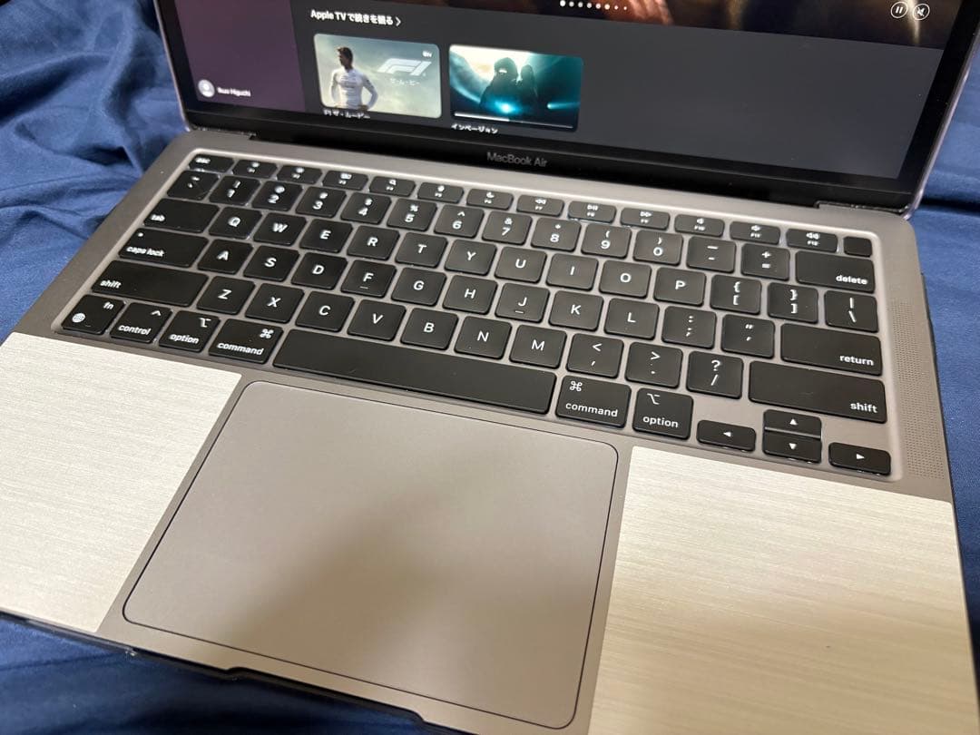 美品 MacBook Air 13 8GB 256GB USキーボード
