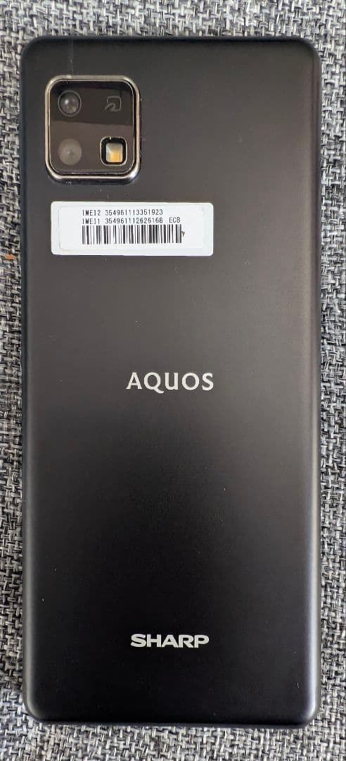 aquos sense4 lite64GBブラック美品