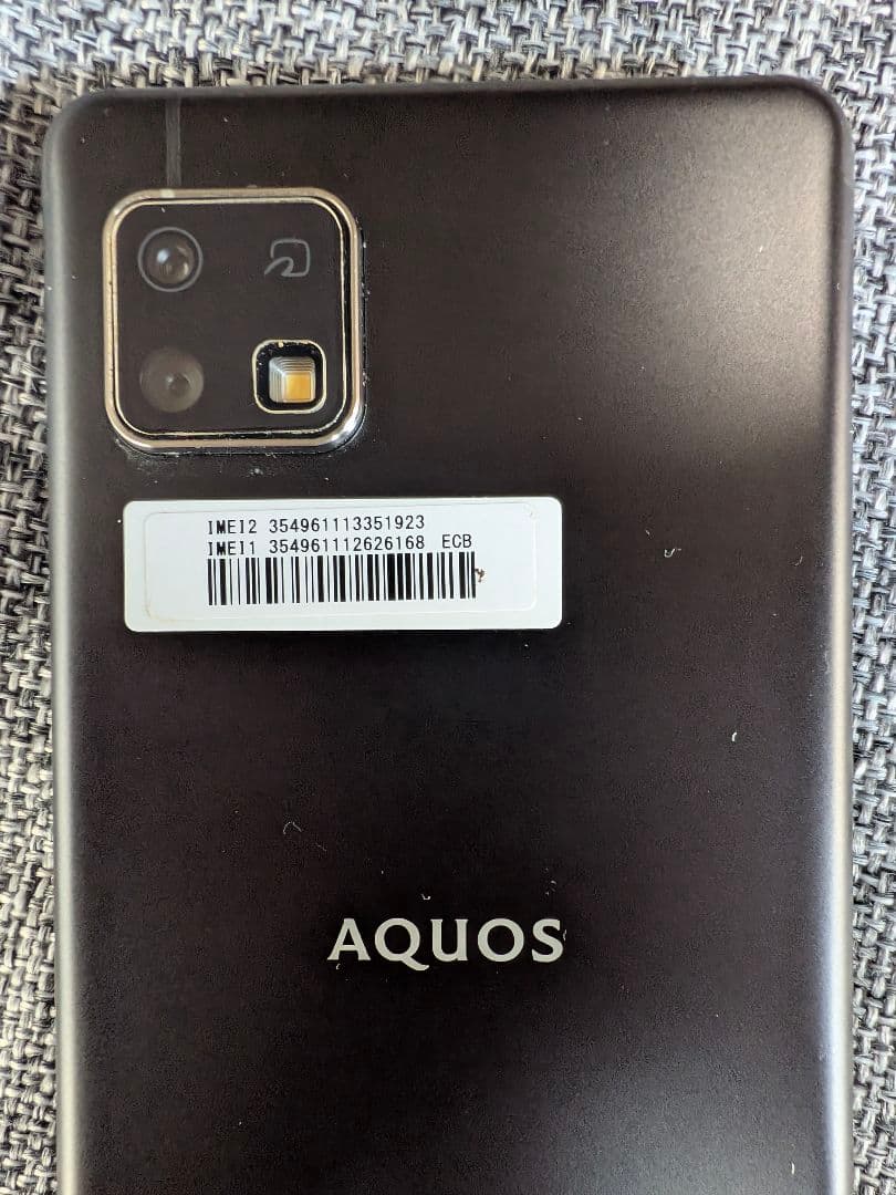 aquos sense4 lite64GBブラック美品