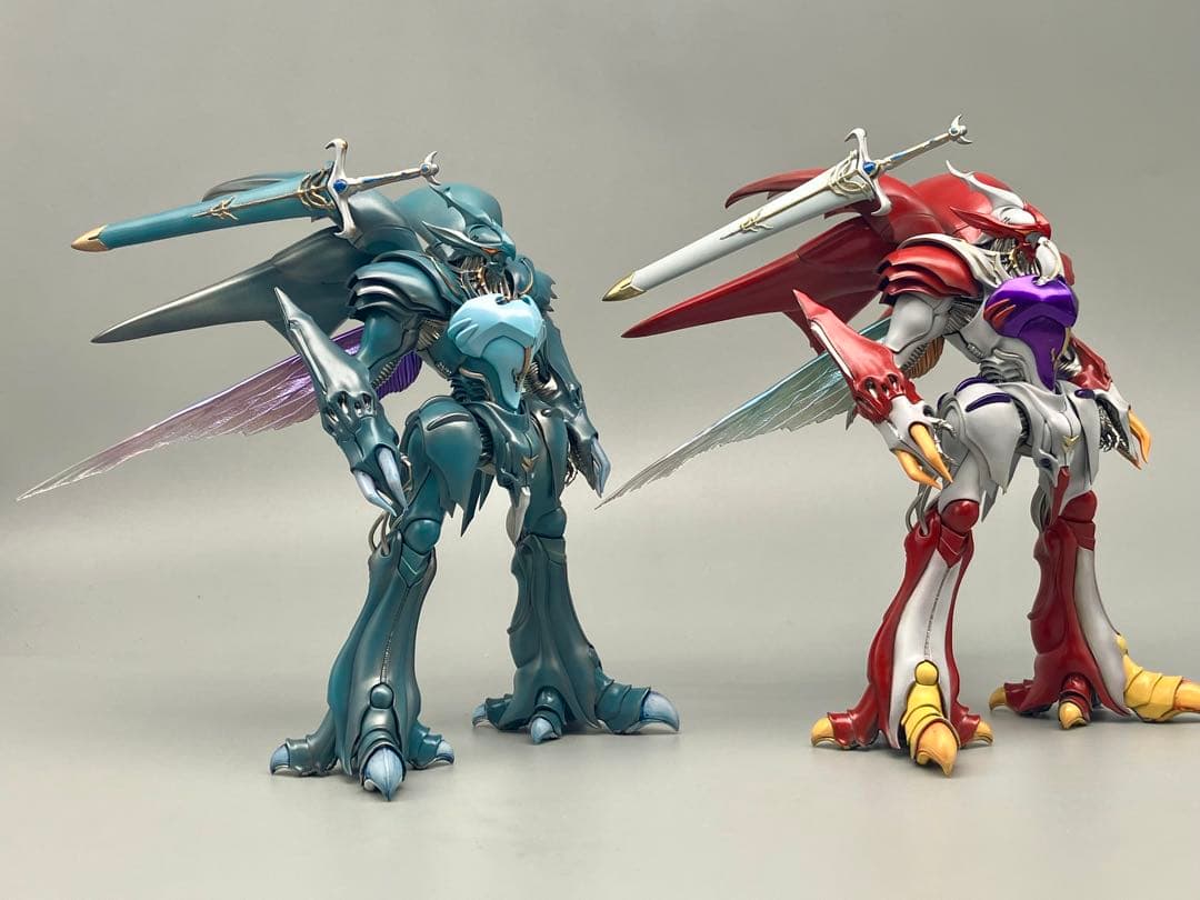 PLAMAX ヴェルビン　全塗装完成品2体セット