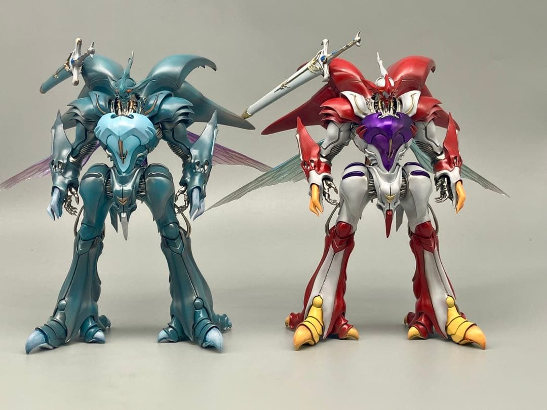 PLAMAX ヴェルビン　全塗装完成品2体セット