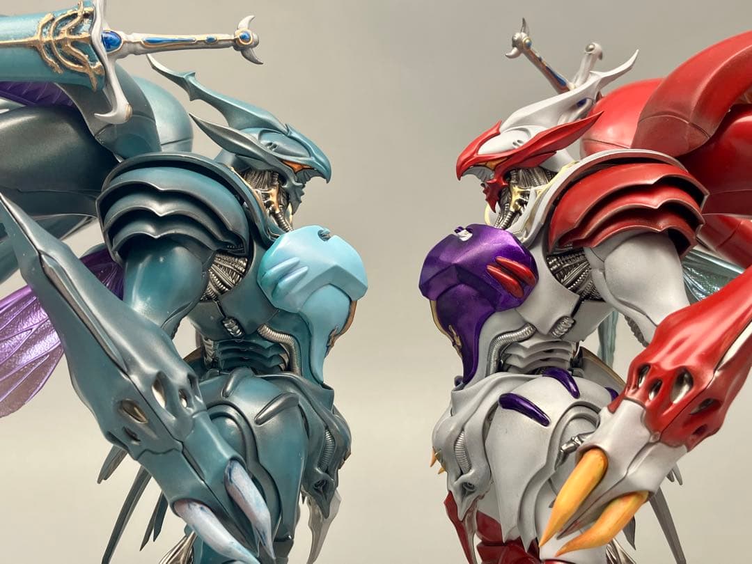 PLAMAX ヴェルビン　全塗装完成品2体セット