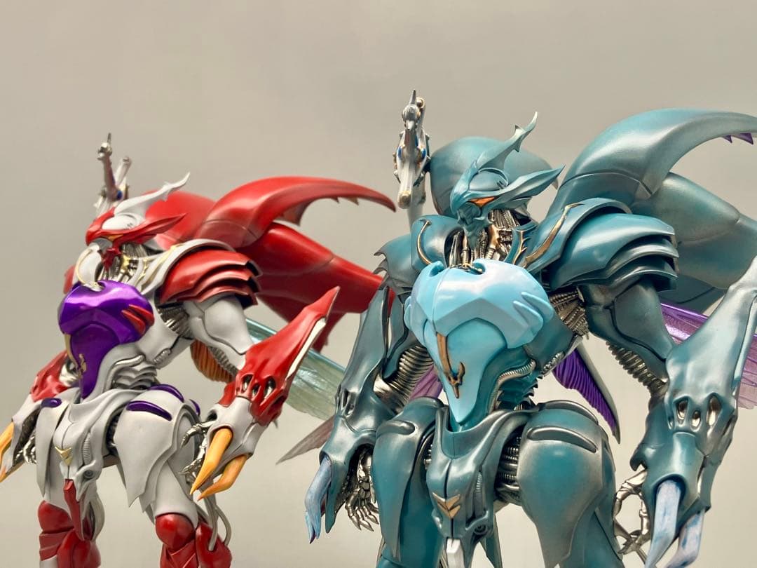 PLAMAX ヴェルビン　全塗装完成品2体セット