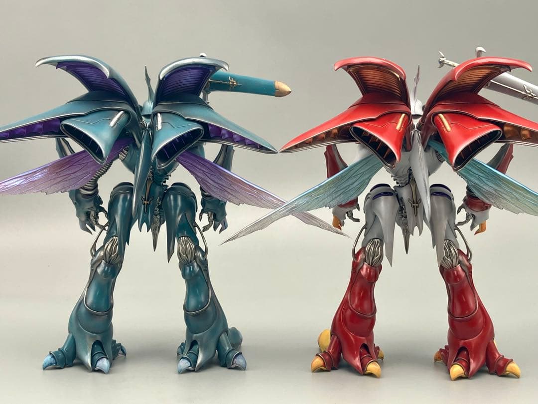 PLAMAX ヴェルビン　全塗装完成品2体セット