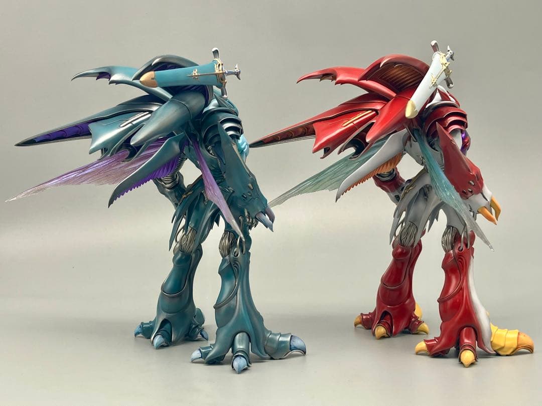 PLAMAX ヴェルビン　全塗装完成品2体セット