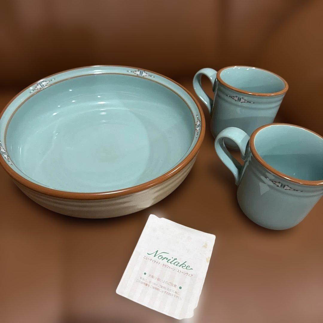 Noritake 青色食器セット 9点