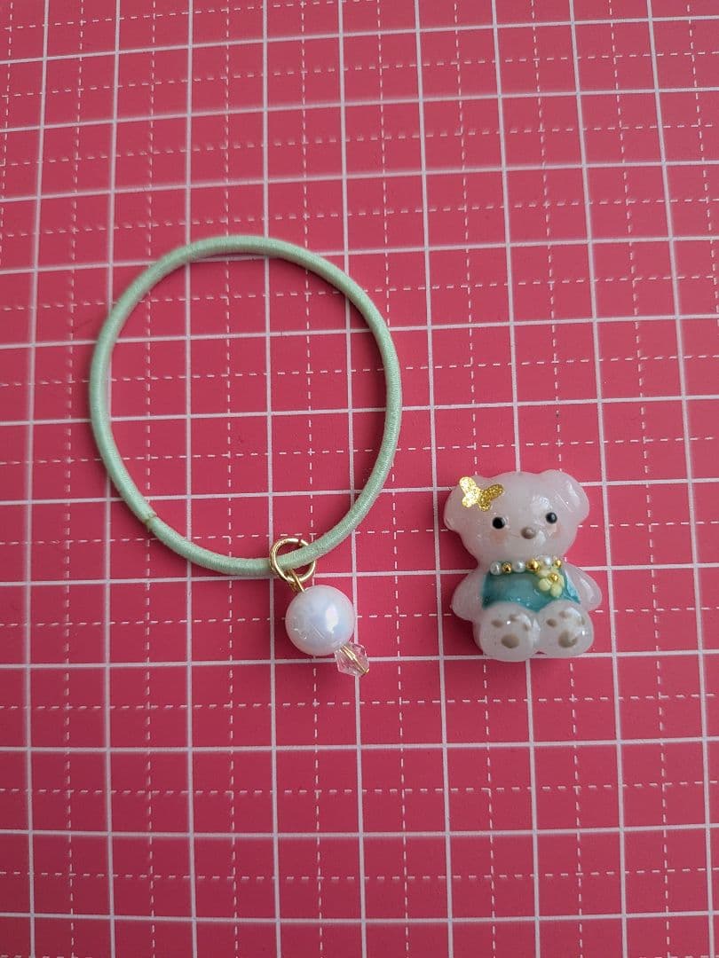 みかん様お取り置き№4055 animal friendsレジンヘアゴム