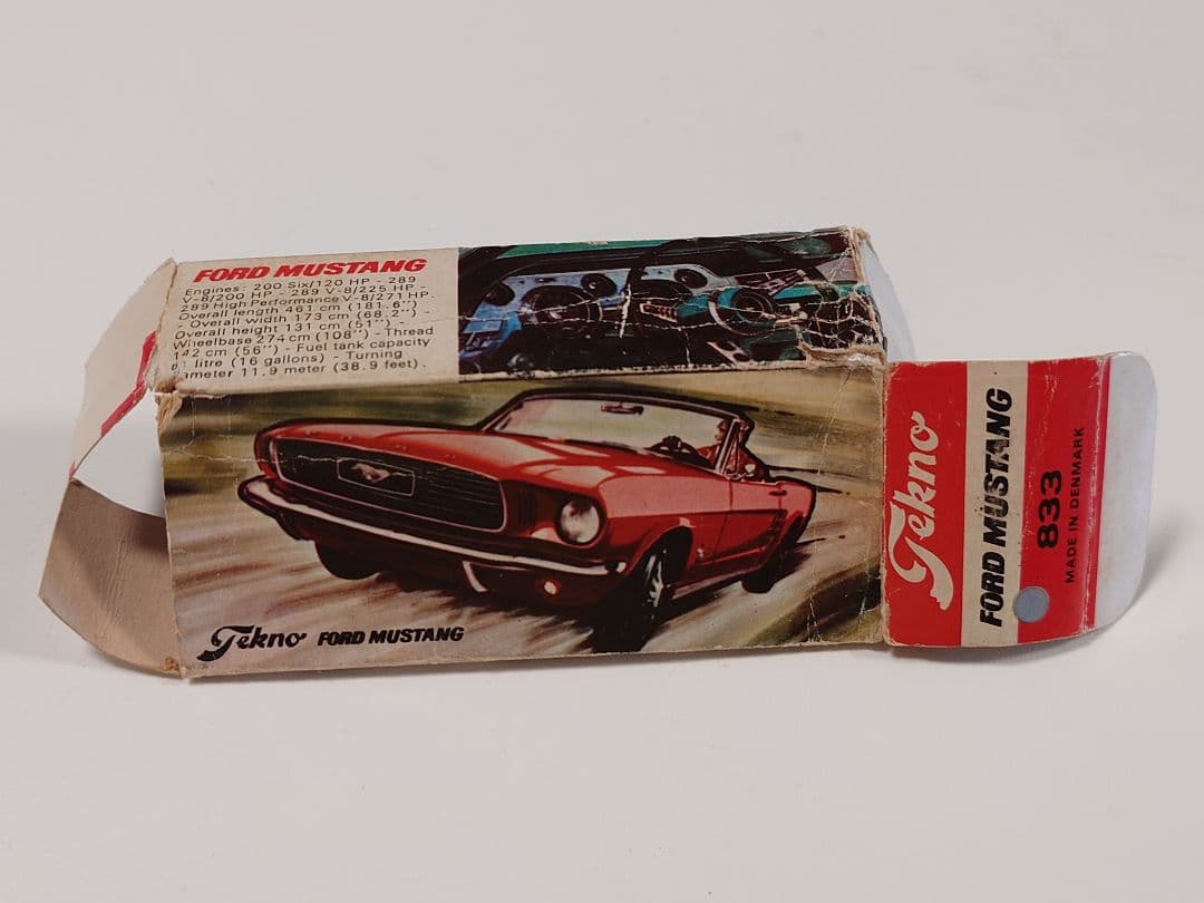 TEKNO NO.833 FORD MUSTANG （メタリックブルー）