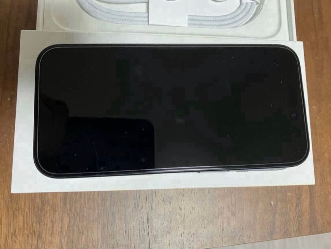 Apple iPhone 16 256GBブラック 本体 充電ケーブル付き