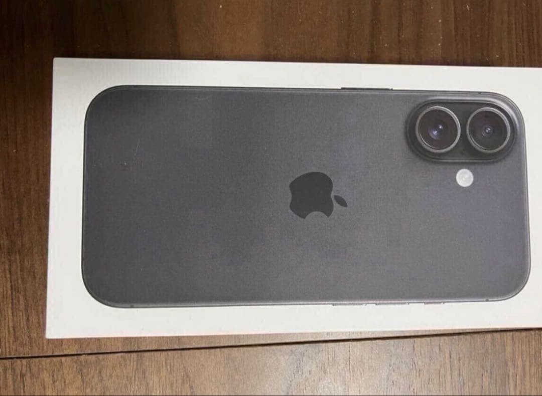 Apple iPhone 16 256GBブラック 本体 充電ケーブル付き