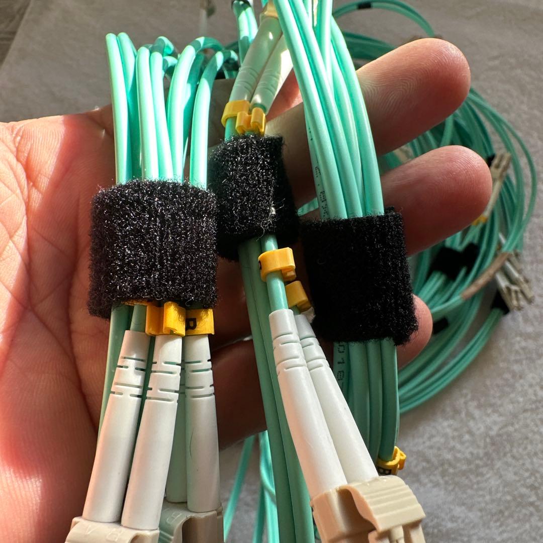 Fiber optic ケーブル ミントグリーン Multimode.