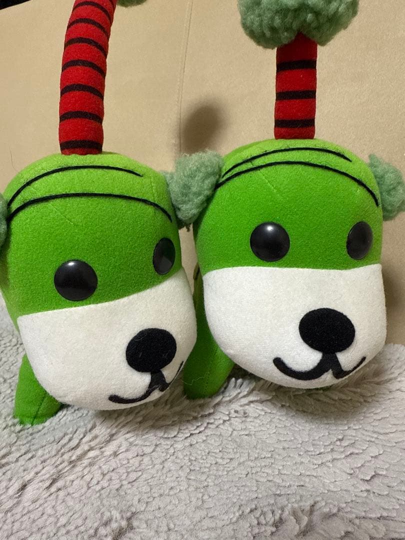 超激レア　当時もの　セブンティーンアイス犬　アフロ犬　殿様犬　抹茶　平成レトロ