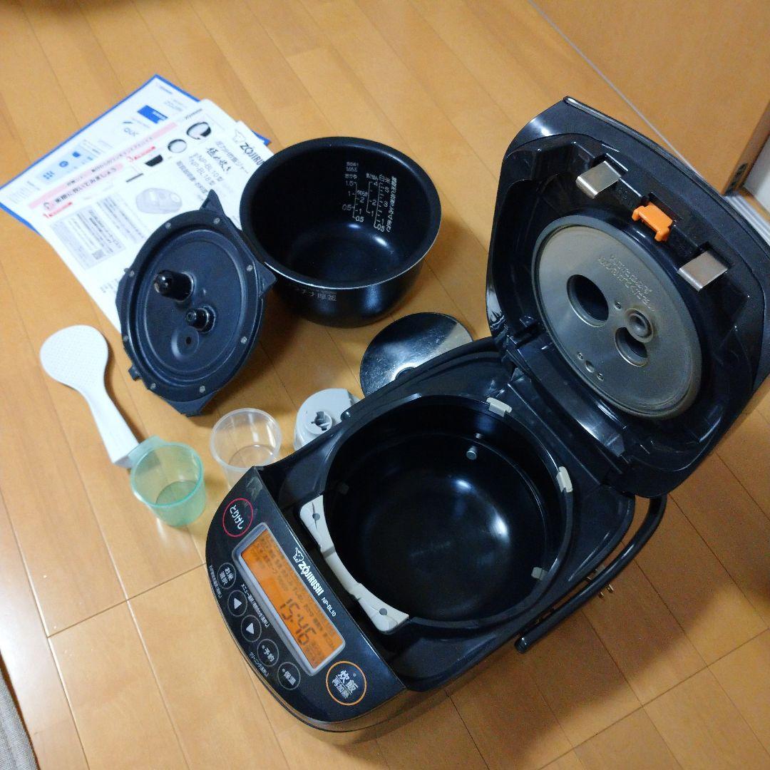 ZOJIRUSHI 炊飯器 圧力IH 極め炊き 5.5合炊 取説 お料理ノート