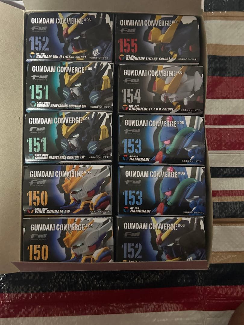 ガンダムコンバージ box3種まとめ売り