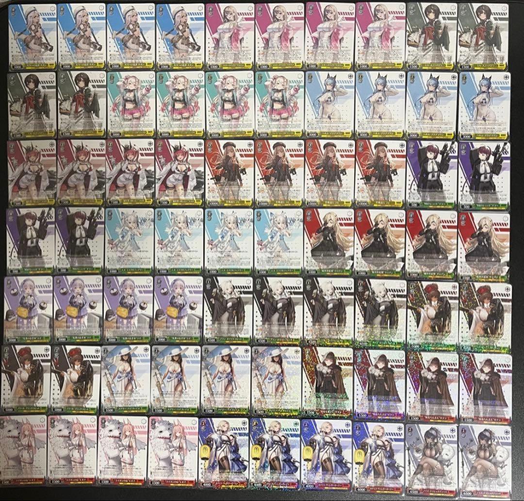 【勝利の女神:NIKKE】ヴァイスシュヴァルツ RR以下全種類セミ4コンセット