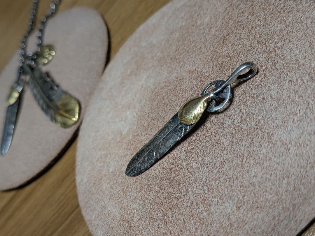 ppptaaa67 金ハート付 ストレート フェザーハートホイール【大】①