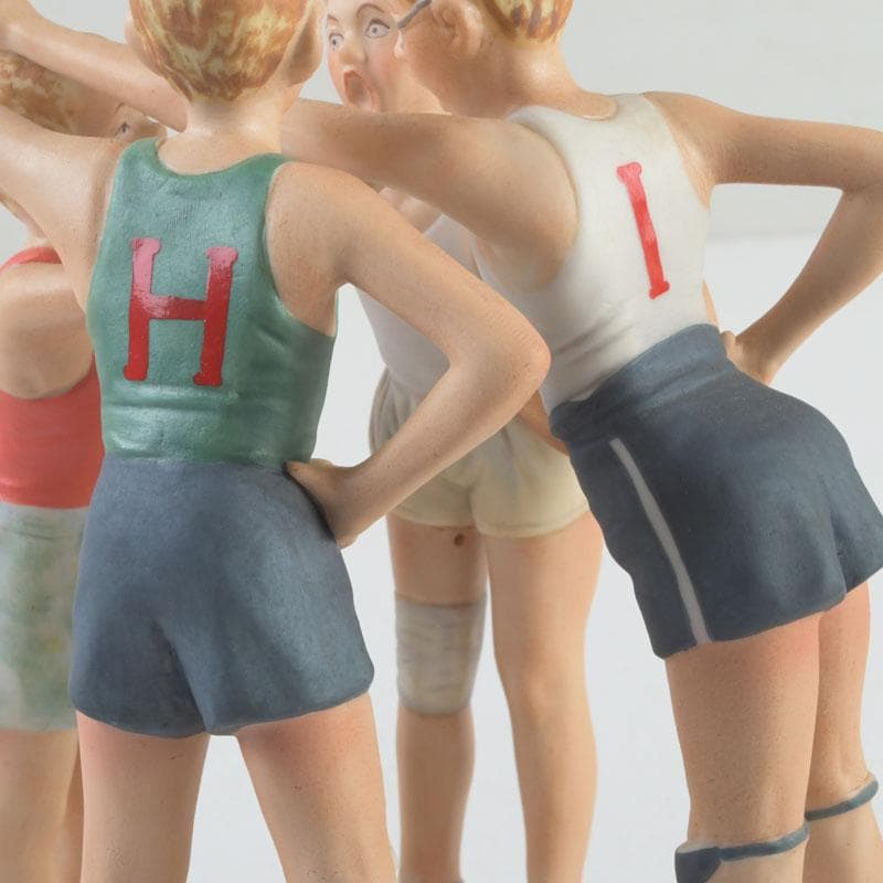 ノーマンロックウェル　フィギュリン　陶器人形　置物　C　9303