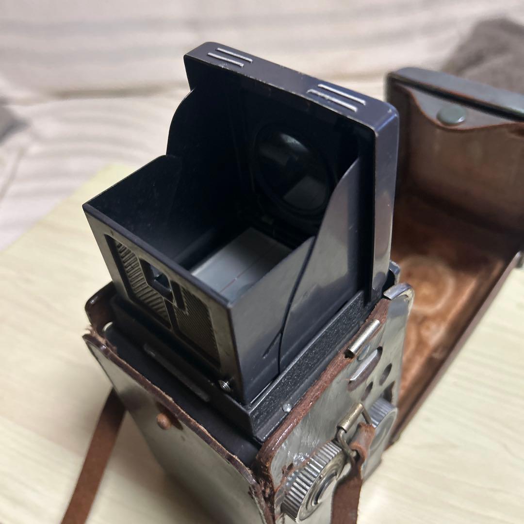 Yashica-D 二眼レフカメラ ストラップ付き