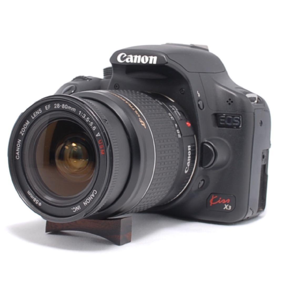 届いてすぐ撮影♪キヤノン Kiss X3✨標準レンズセット！フォロー割あり♡