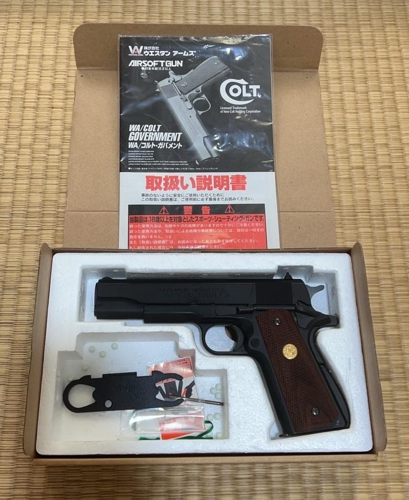 WA /COLT GOVERNMENT ガスガン