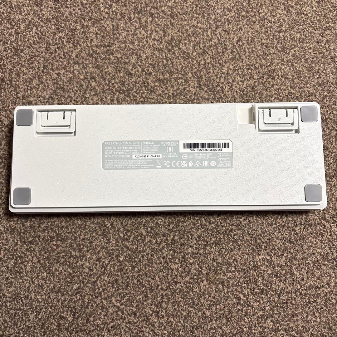 Razer Huntsman Mini ホワイト