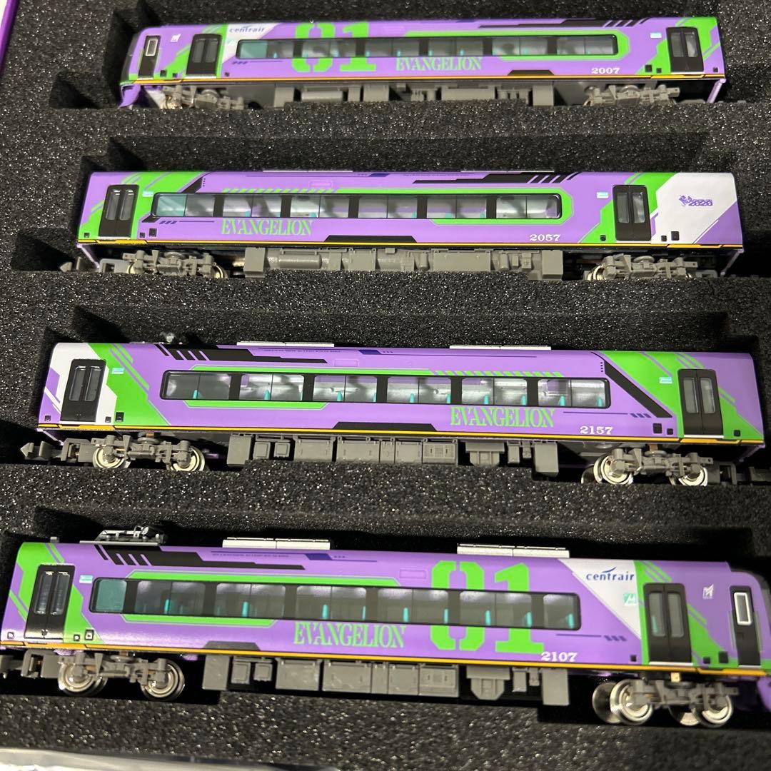 【激レア/未使用パーツ付】名鉄2000系 エヴァンゲリオン特別仕様 4両セット