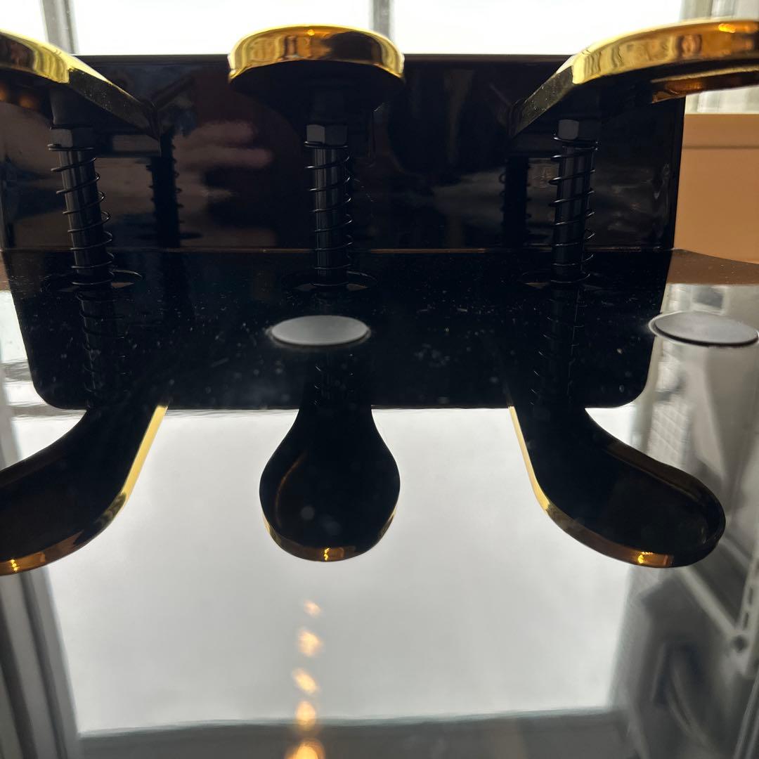 美品！RAKU ピアノ補助ペダル　補助台　ブラック