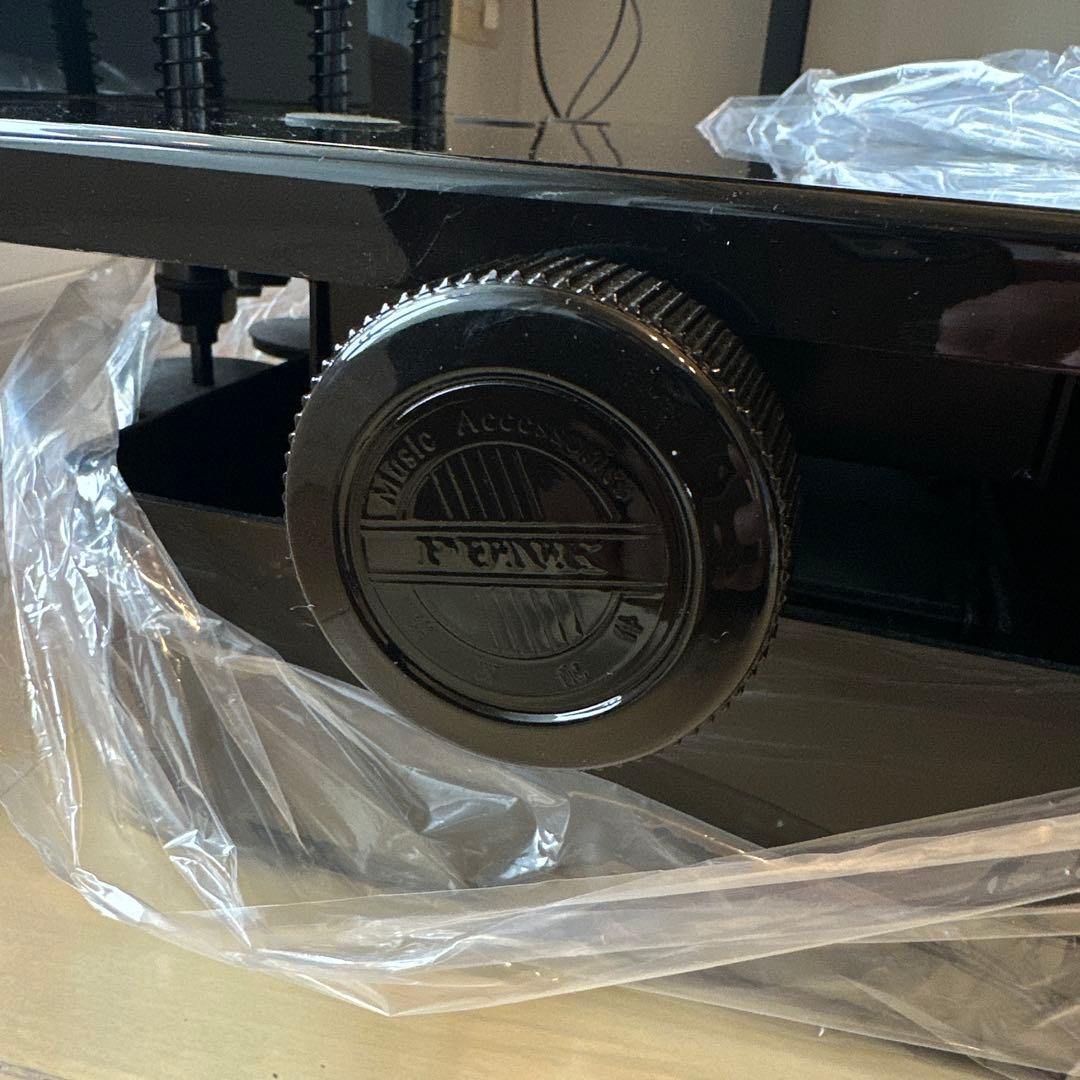 美品！RAKU ピアノ補助ペダル　補助台　ブラック