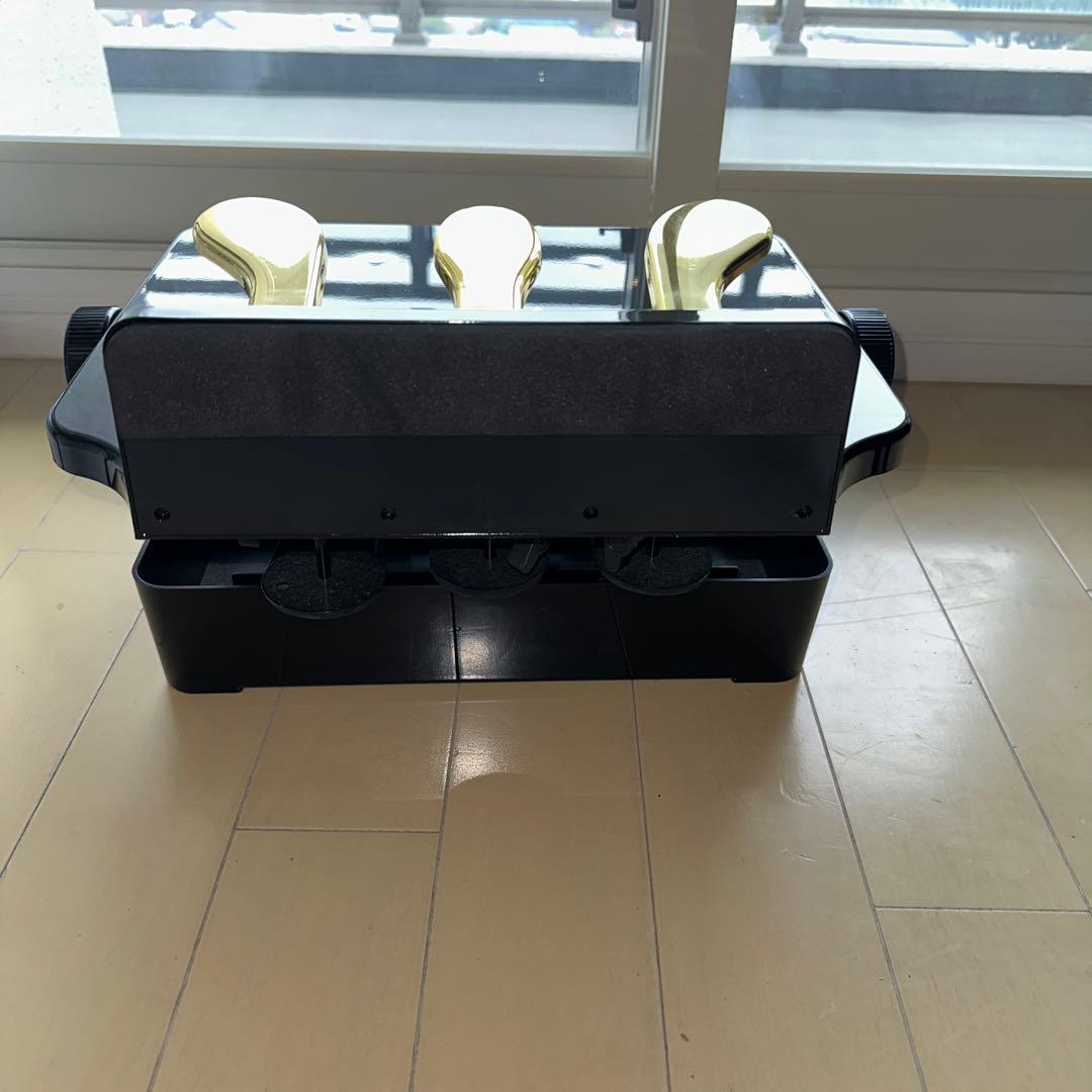 美品！RAKU ピアノ補助ペダル　補助台　ブラック