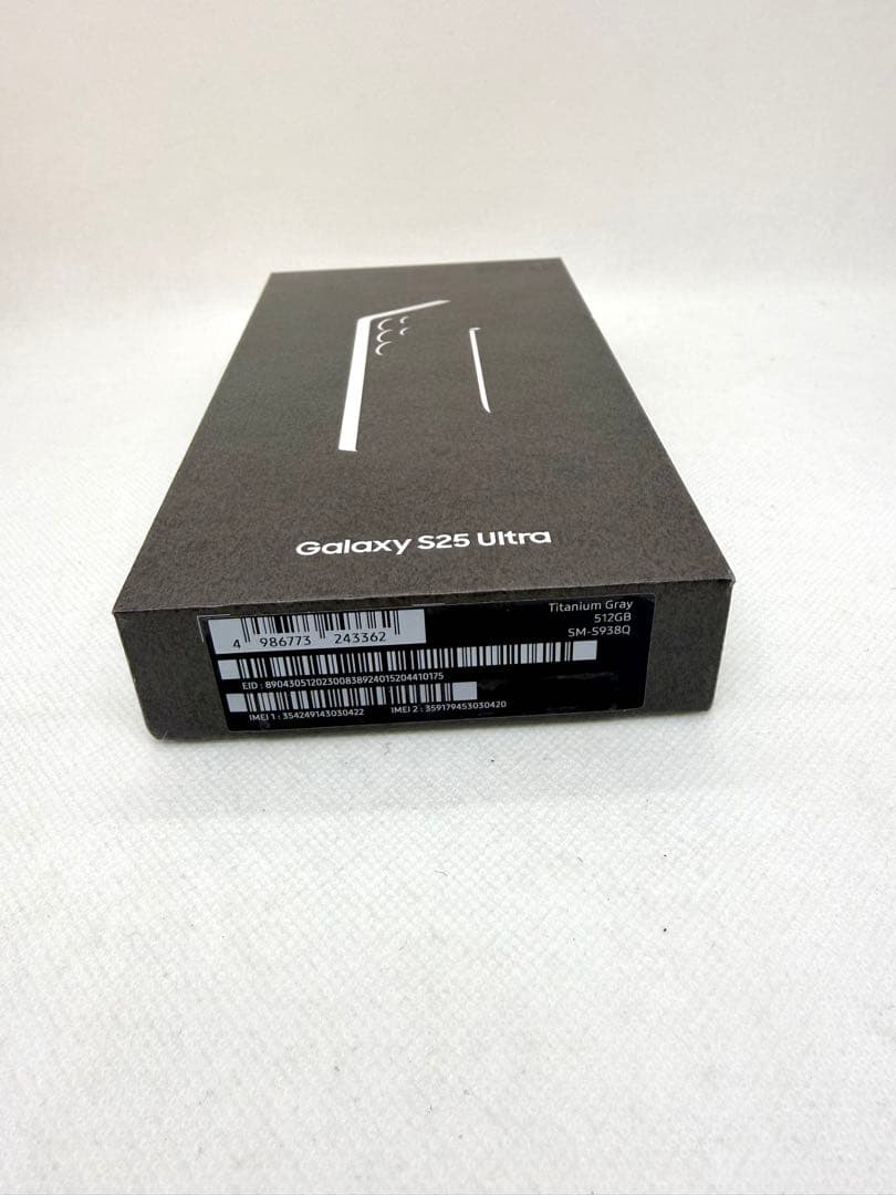 新品未開封 国内正規品 Galaxy S25 Ultra 512GB 30422