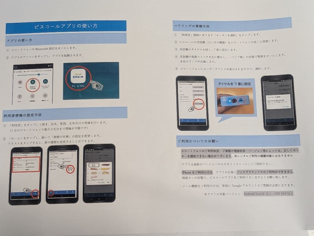 夜尿　子供　ピスコール　アワジテック　残りのパッド付き