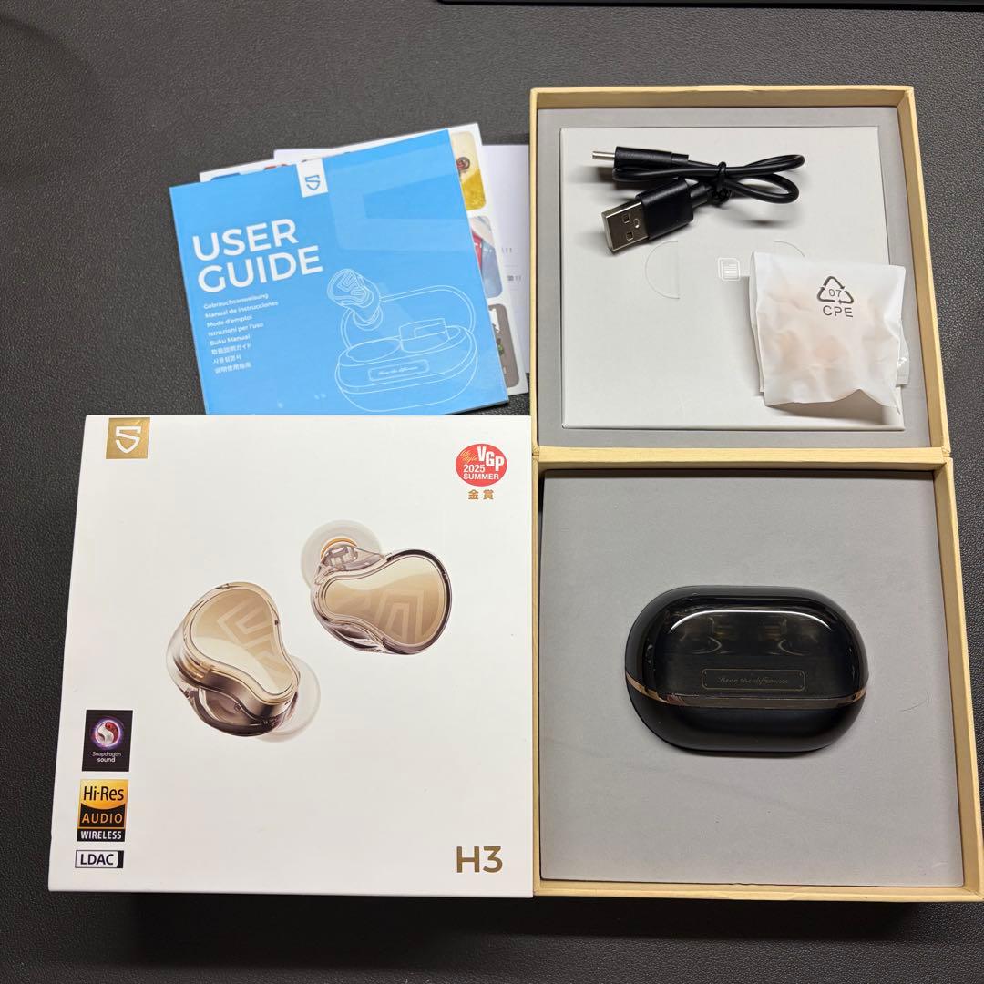 ワイヤレスイヤホン サウンドピーツ H3