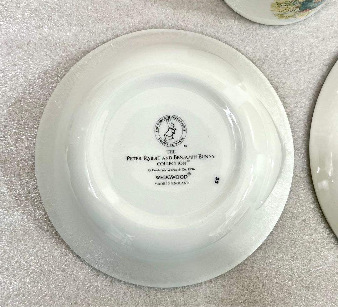 【未使用】ピーターラビット & ベンジャミンバニー セット　ウェッジウッド