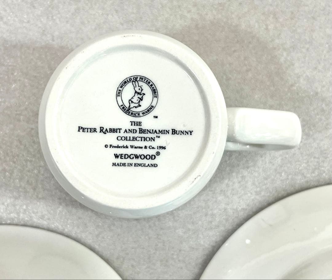 【未使用】ピーターラビット & ベンジャミンバニー セット　ウェッジウッド