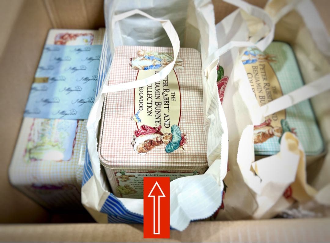 【未使用】ピーターラビット & ベンジャミンバニー セット　ウェッジウッド