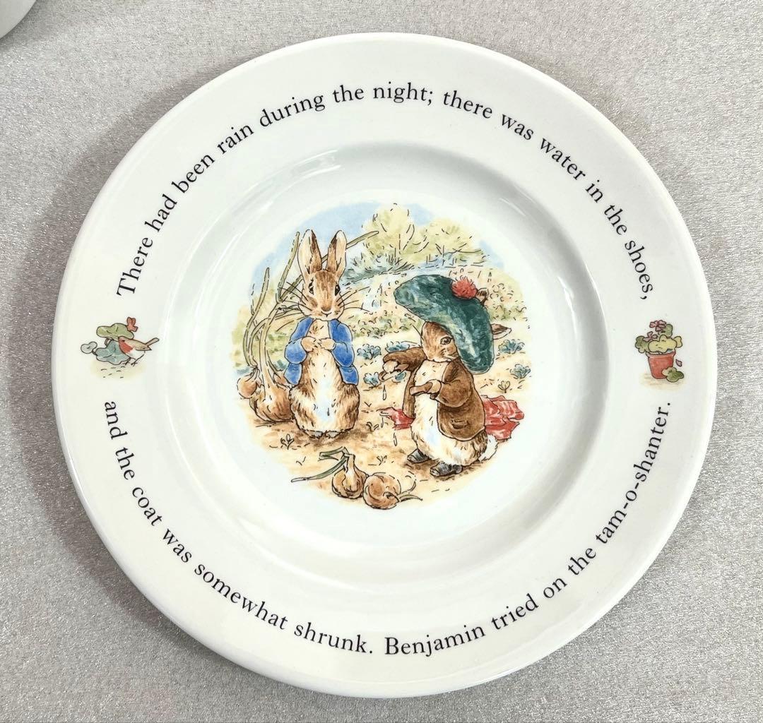 【未使用】ピーターラビット & ベンジャミンバニー セット　ウェッジウッド
