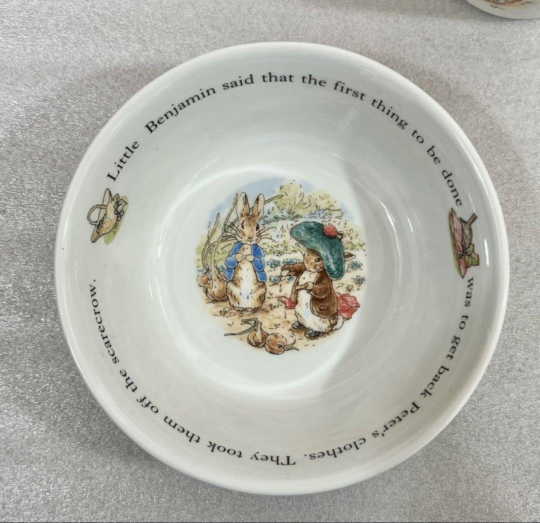 【未使用】ピーターラビット & ベンジャミンバニー セット　ウェッジウッド