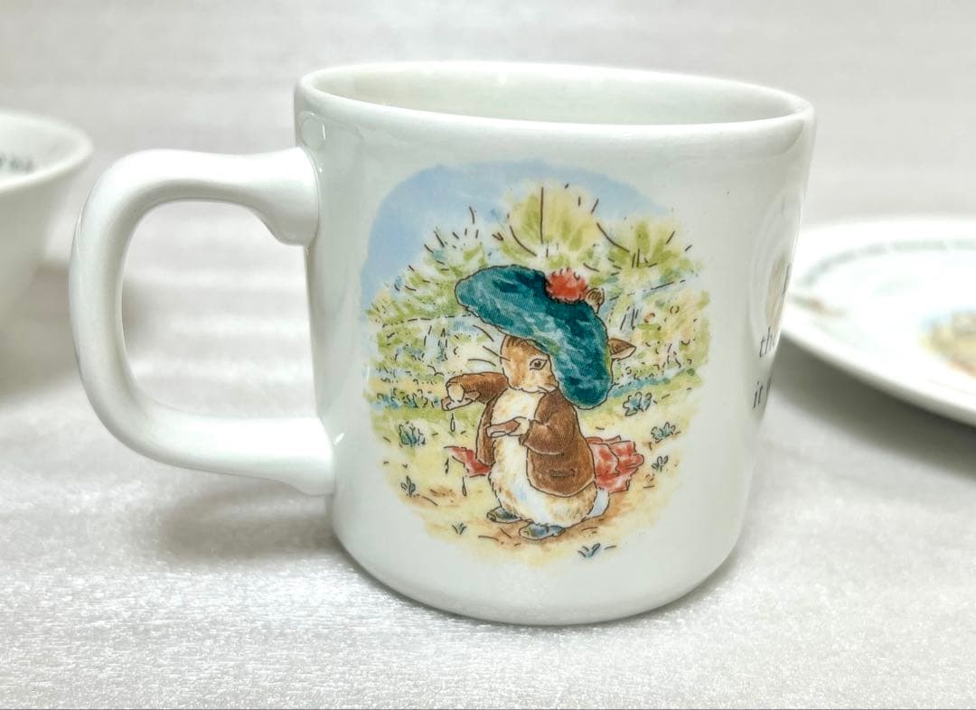 【未使用】ピーターラビット & ベンジャミンバニー セット　ウェッジウッド