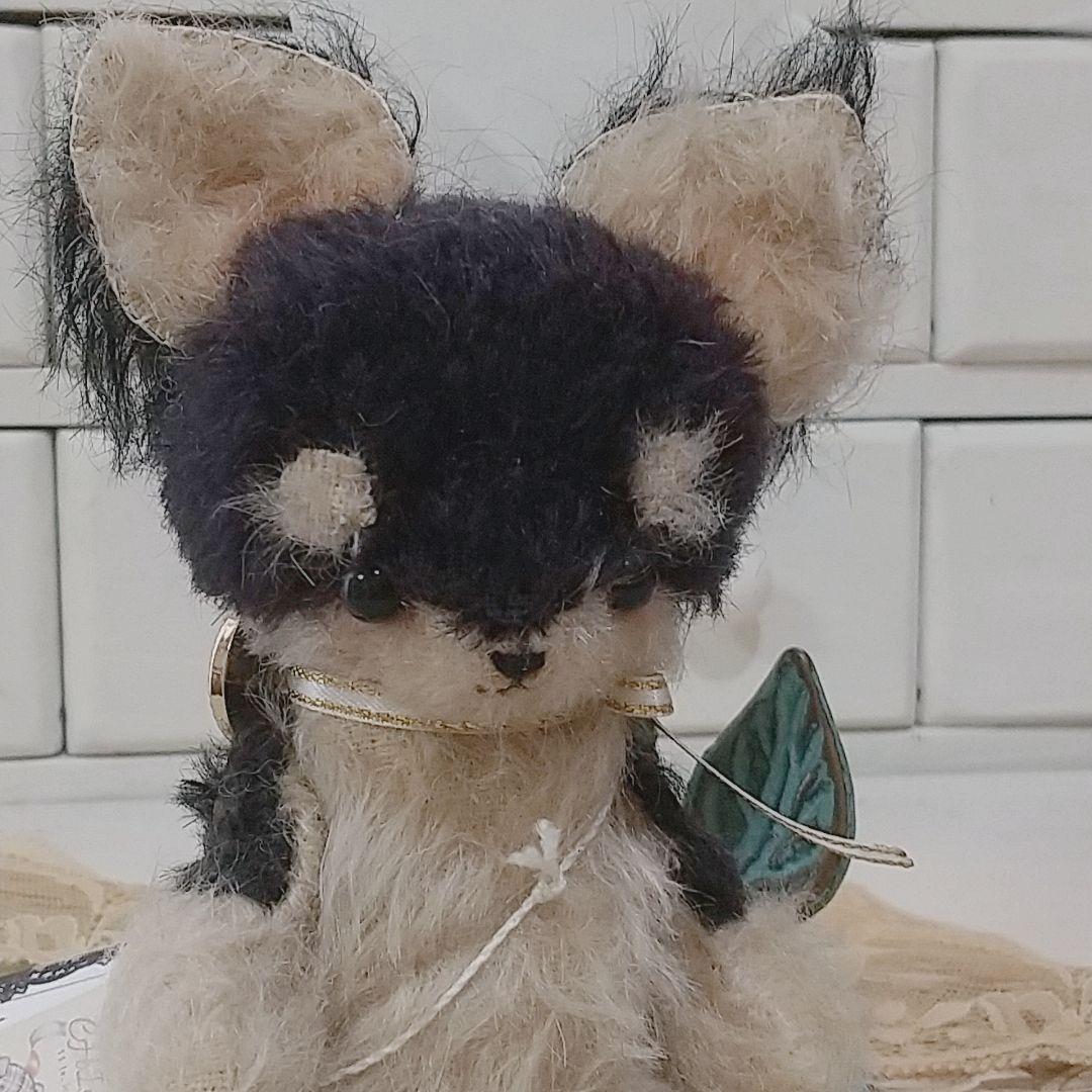 テディベア チワワ ブラックタン アーティストベア 玩具 ぬいぐるみ