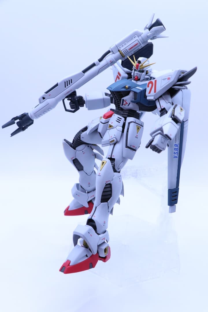 MG 1/100 ガンダムF91 Ver.2.0 【改修 塗装 完成品】