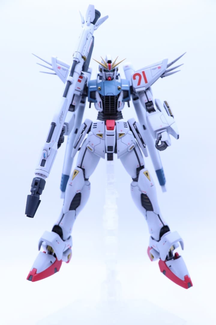 MG 1/100 ガンダムF91 Ver.2.0 【改修 塗装 完成品】