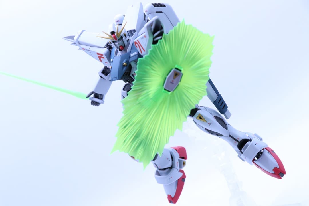 MG 1/100 ガンダムF91 Ver.2.0 【改修 塗装 完成品】