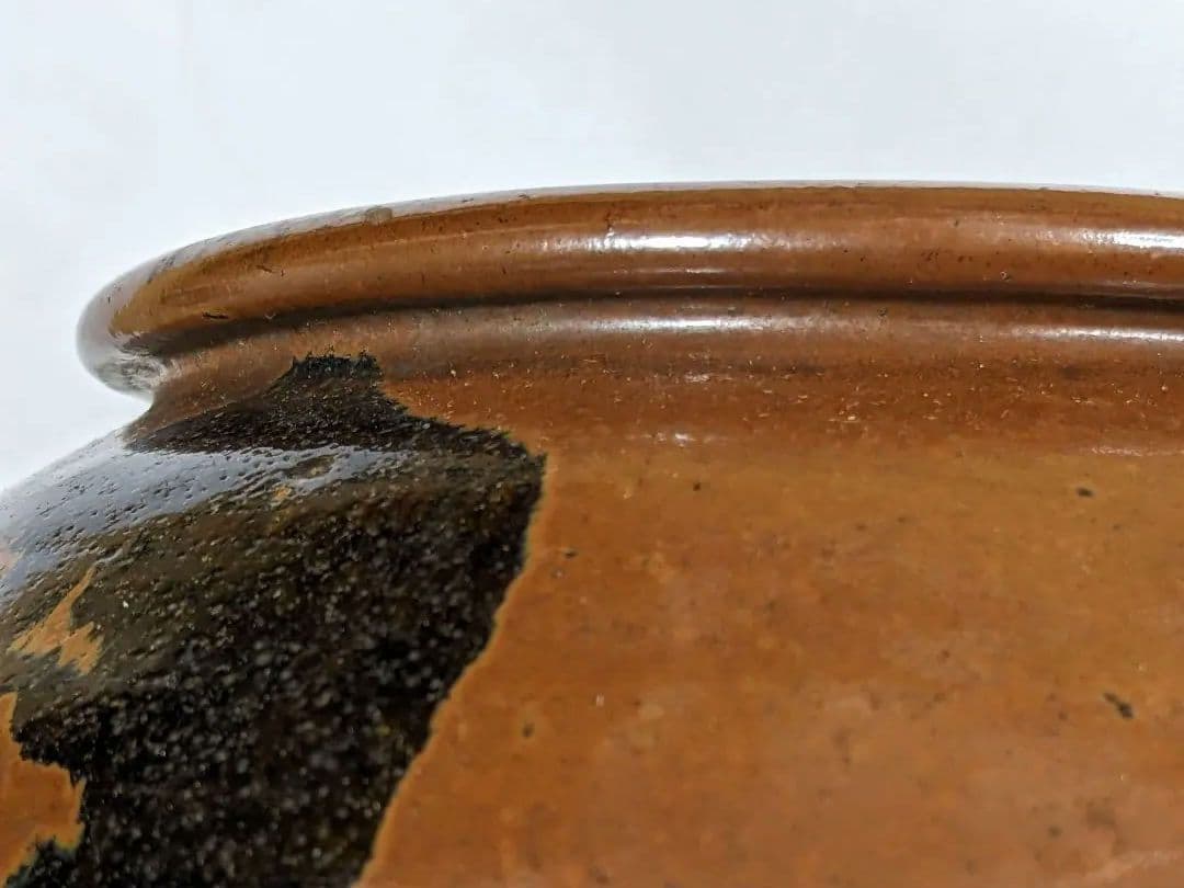 ♦丹波焼 古陶磁 壺 江戸時代 古美術品 置物 アンティーク骨董品 コレクション