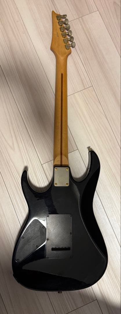 Ibanez エレキギター ブラック/パープル