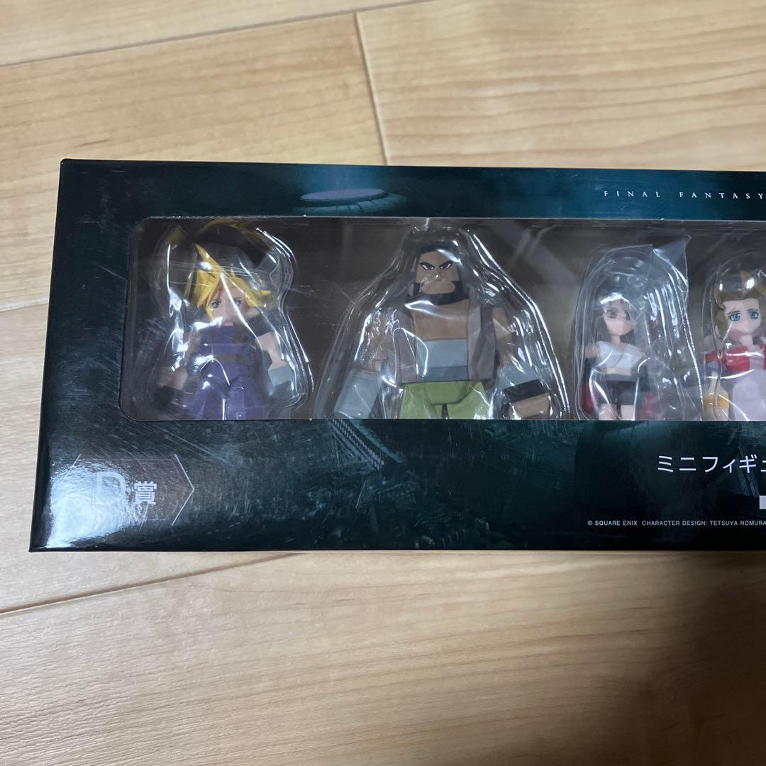 未開封 ファイナルファンタジーVII リバースくじD賞　ミニフィギュア7体セット